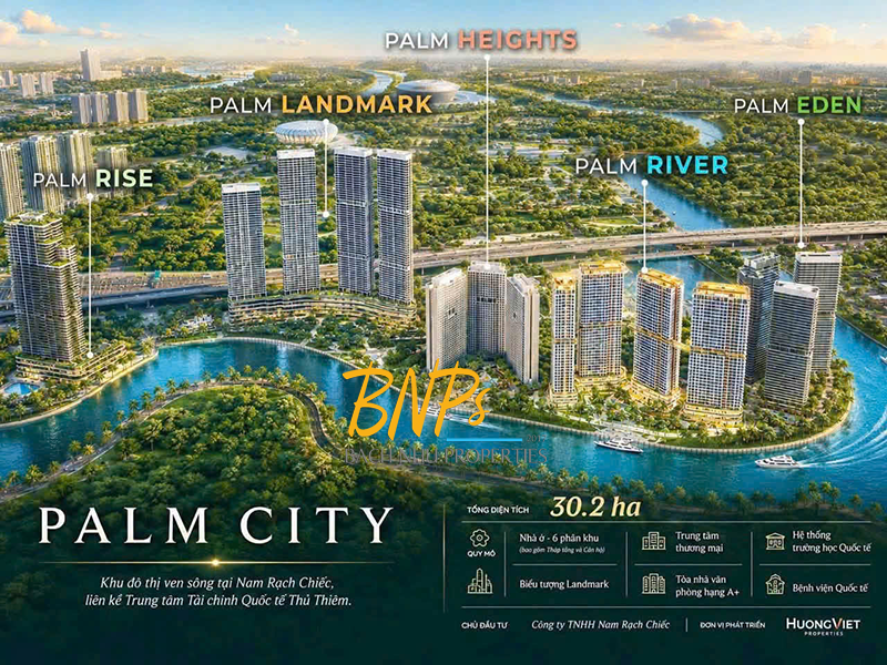 Khám phá Palm River Tiện Ích Độc Bản - Bách Như Properties - BNPs