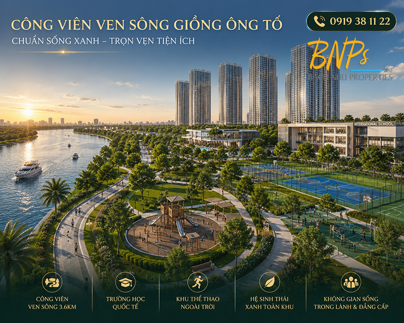 Khám phá Palm River Tiện Ích Độc Bản - Bách Như Properties - BNPs