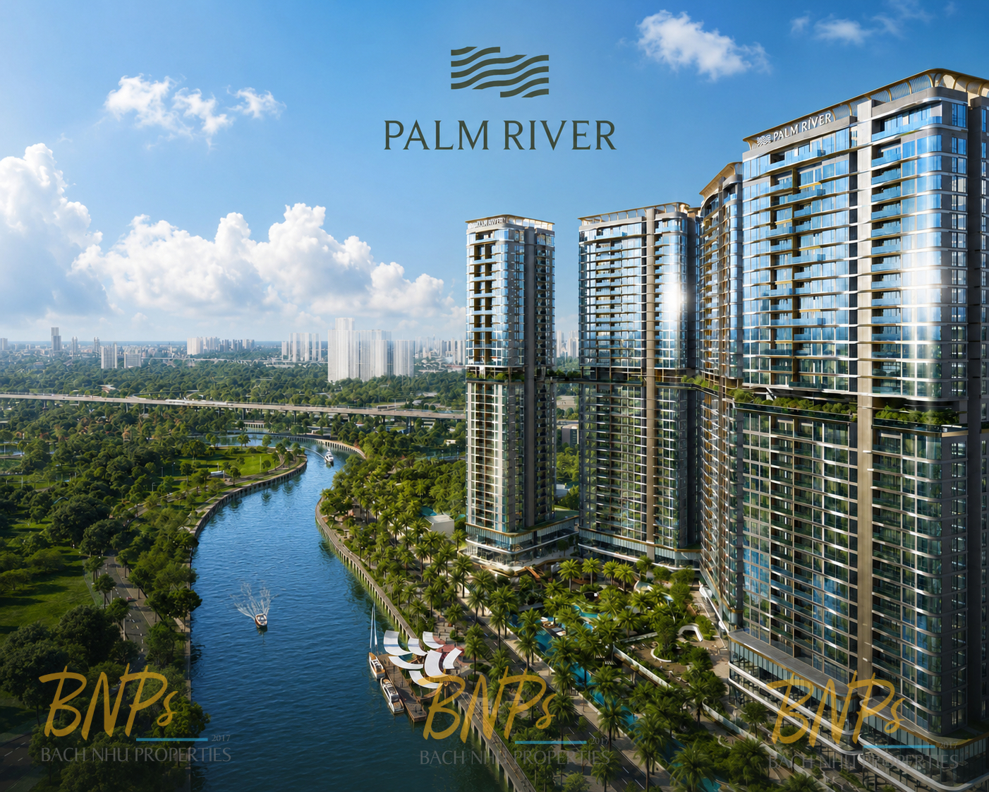 Khám phá điểm nổi bật đáng chú ý tại Palm River khu đô thị Palm City - Bách Như Properties - BNPs