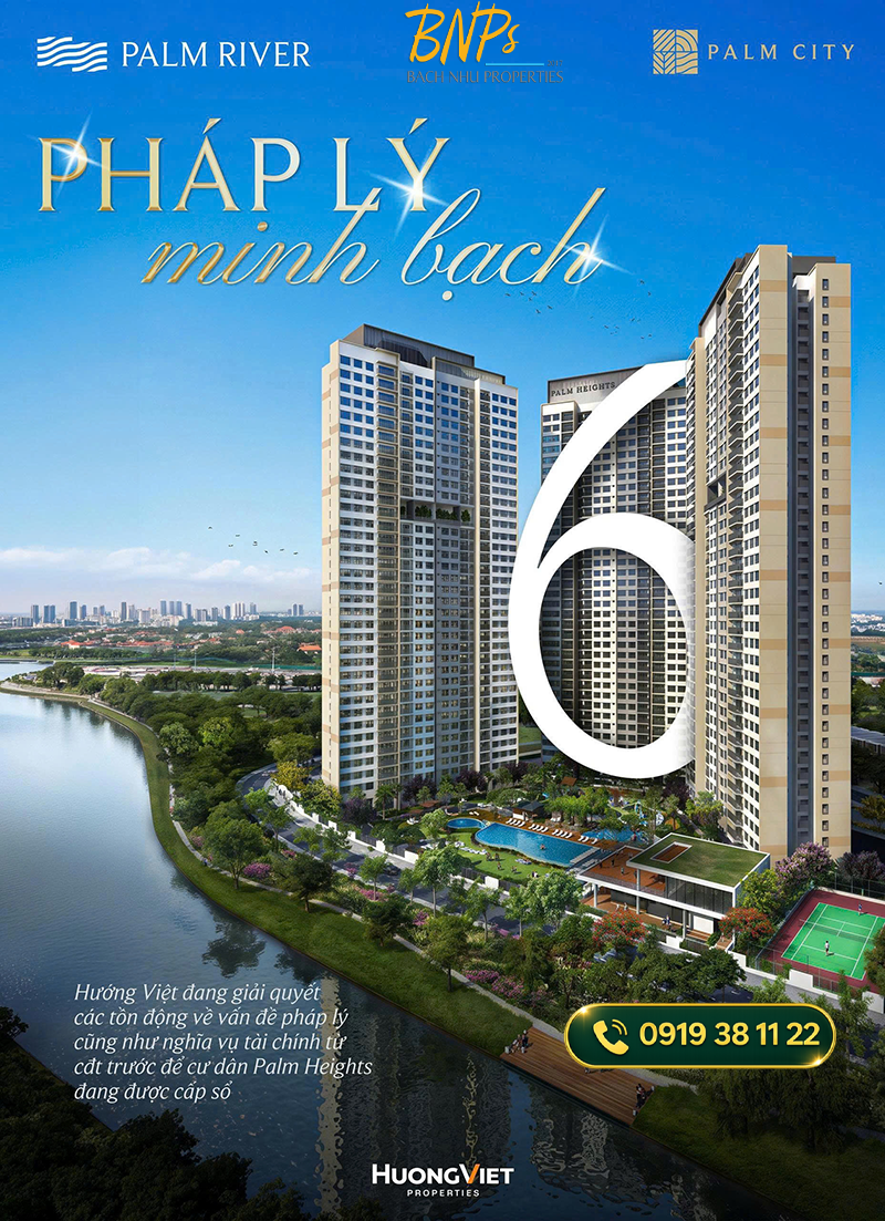 Định Nghĩa Cao Cấp Palm River – Chuẩn Sống Urban Retreat Giữa Đại Đô Thị Palm City - Bách Như Properties - BNPs