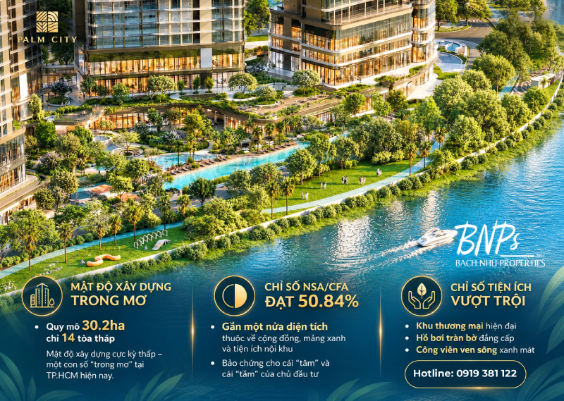 Giải đáp: Palm River có đắt không qua những con số biết nói - Bách Như Properties - BNP's