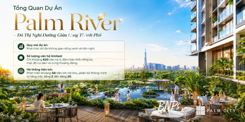 Tổng Quan Dự Án Palm River – Đô Thị Nghỉ Dưỡng Giữa Lòng Thành Phố - Bách Như Properties - BNP's