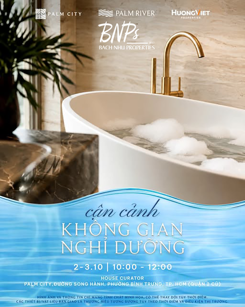 Vật Liệu Bàn Giao Palm River Có Gì - Bách Như Properties - BNP's